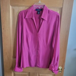 Jones Wear Pink Blouse